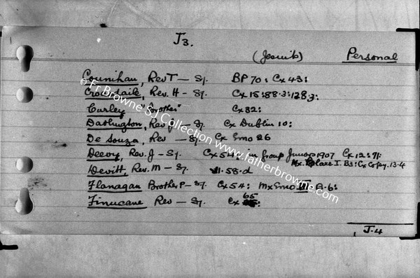 FR BROWNES INDEX